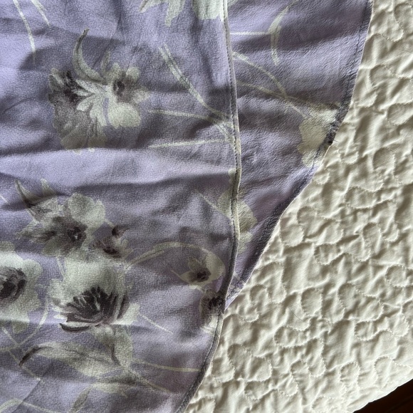 Flynn Skye Morning Bouquet Bella Dress Womens XS Lavender Floral Maxi - Picture 5 of 8